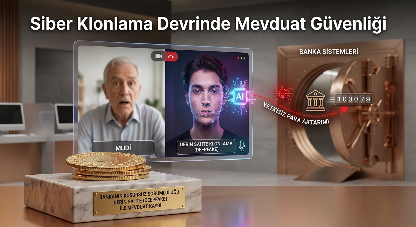 Siber Klonlama Devrinde Mevduat Güvenliği: Deepfake Dolandırıcılığında Bankanın Kusursuz Sorumluluğu