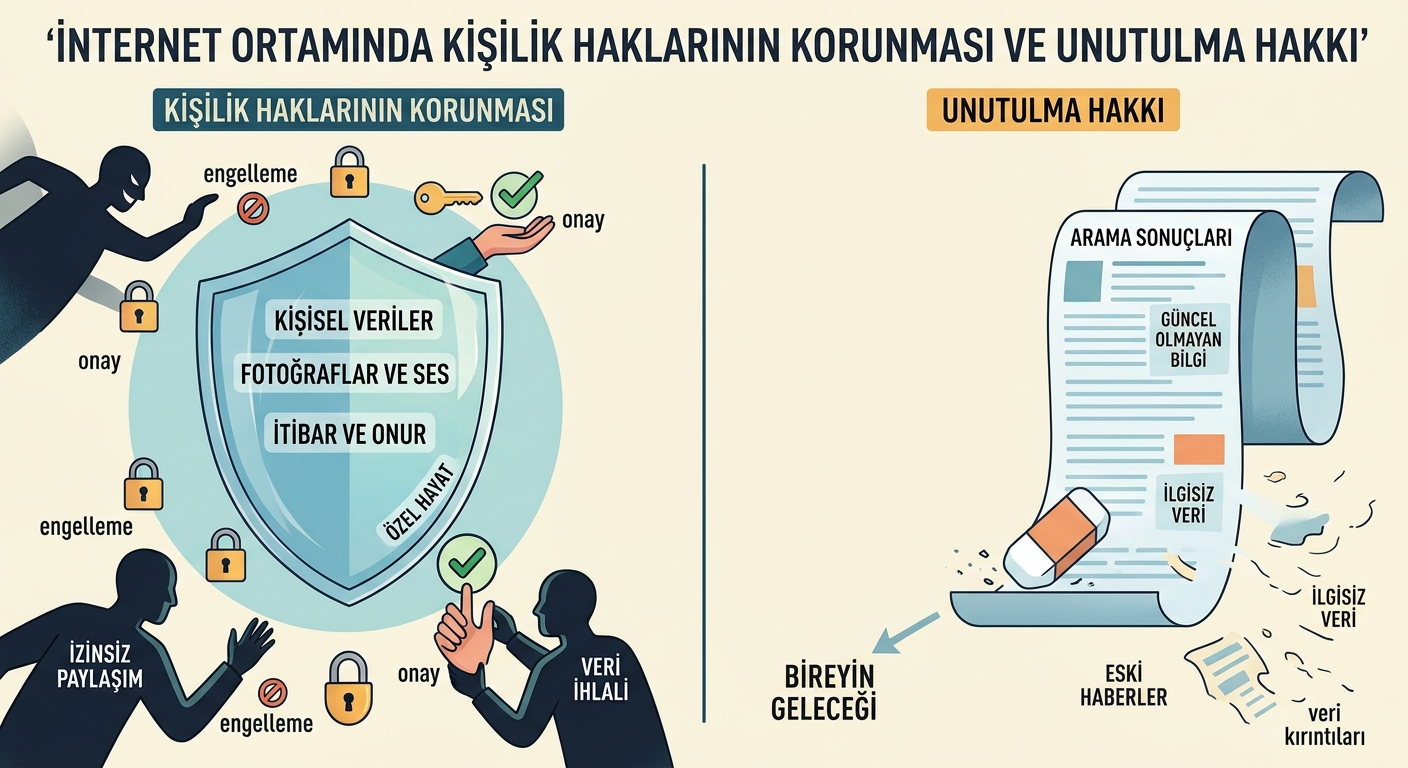 1. İnternet Ortamında Kişilik Haklarının Korunması ve Unutulma Hakkı